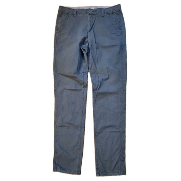 Eddie Bauer Women’s Size 8T Slightly Curvy Straight Leg Stretch Olive Gray - Picture 1 of 15